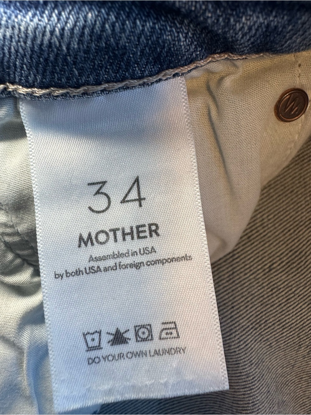 MOTHER Superior The Dodger Flood Cuff Jeans in the "Toil and Trouble" - Picture 11 of 12
